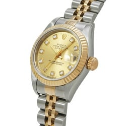 ROLEX Rolex Datejust 10P Diamond 69173G Ladies Watch Automatic