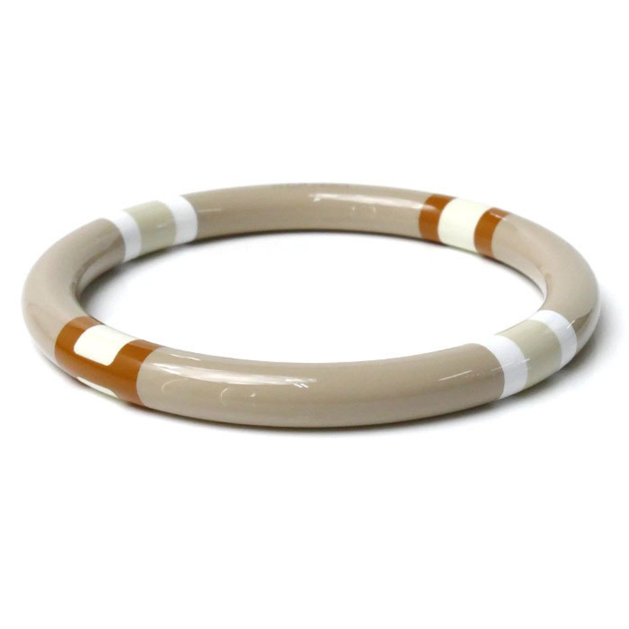 HERMES Lacquer Wood H-Equipe PM Bangle T2 9.5g for Women