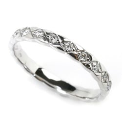 CHANEL K18WG White Gold Coco Crush Full Eternity Diamond Ring J11871 Size 22 63 4.0g Unisex