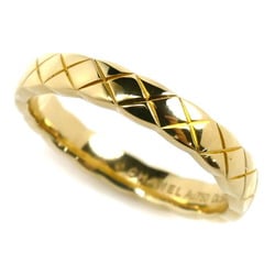 CHANEL K18YG Yellow Gold Coco Crush Ring J11794 Size 10 51 3.7g Women's