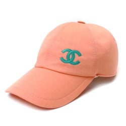 CHANEL Coco Mark Snap Cap Pink Women's