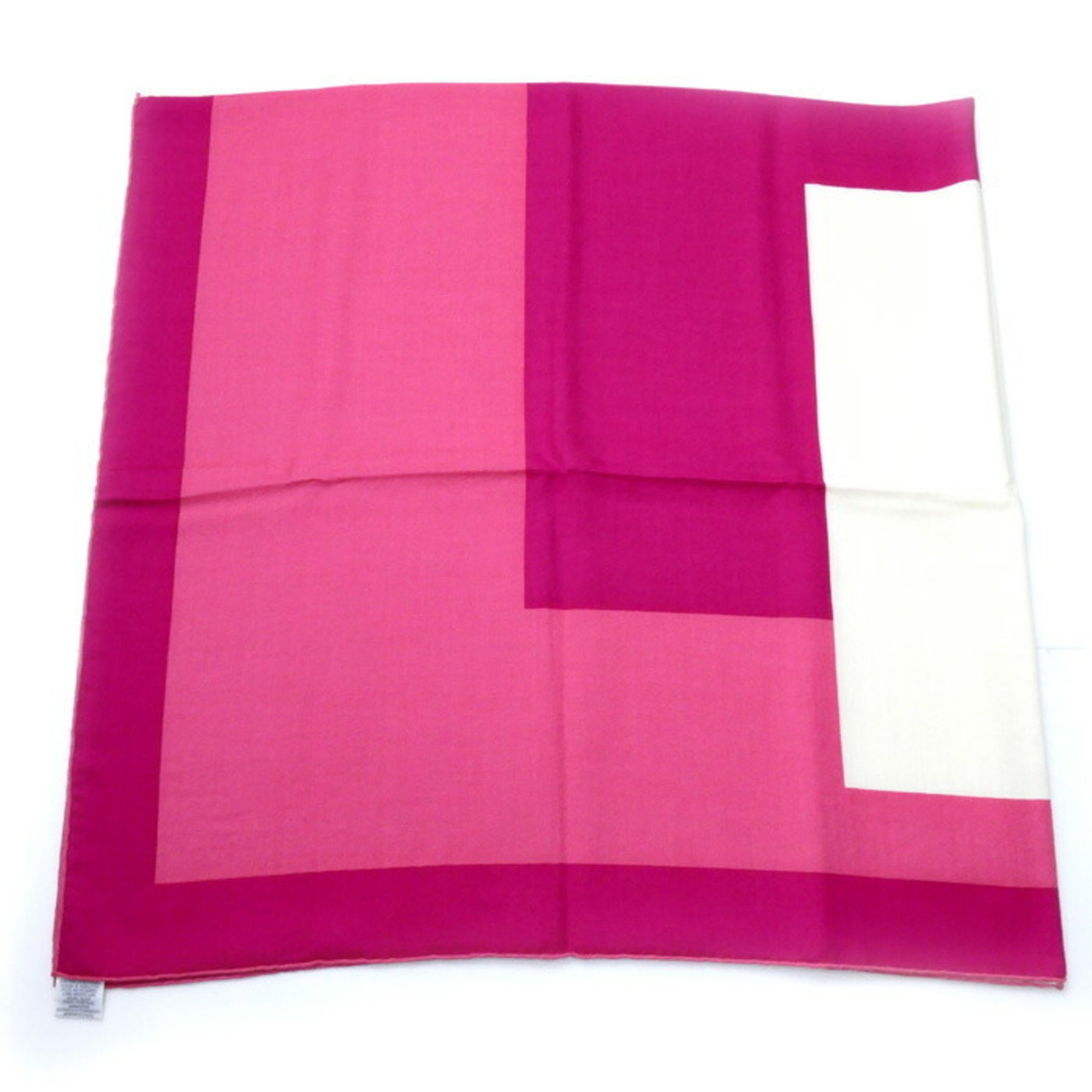 HERMES Hermes Carre 140 Gean H Passant Scarf Pink Women's