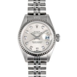 Rolex ROLEX 79174G Datejust Y series (manufactured in 2002) Automatic watch, silver dial, 10P diamonds, WG x SS, ladies'