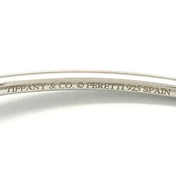 Tiffany & Co. Double Teardrop Bangle Bracelet Silver SV925 16.5cm Elsa Peretti Old