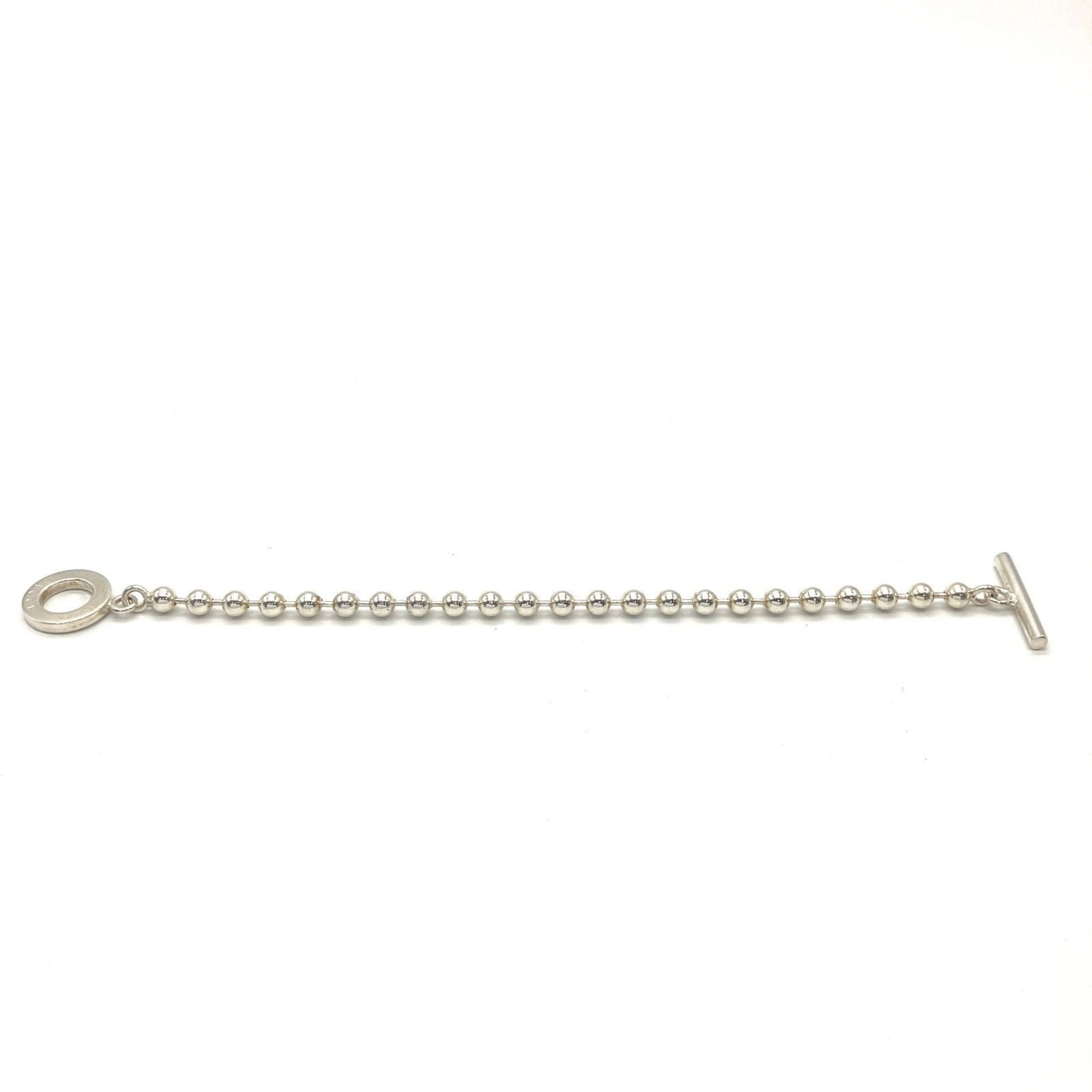 GUCCI Gucci Ball Chain Bracelet Silver SV925 16cm Old