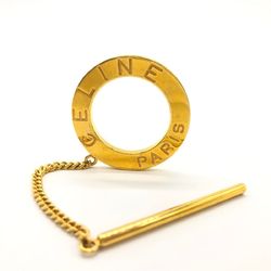 CELINE Scarf Ring Gold Circle