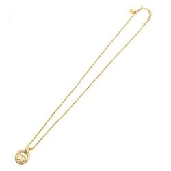 Christian Dior Gold Circle Necklace