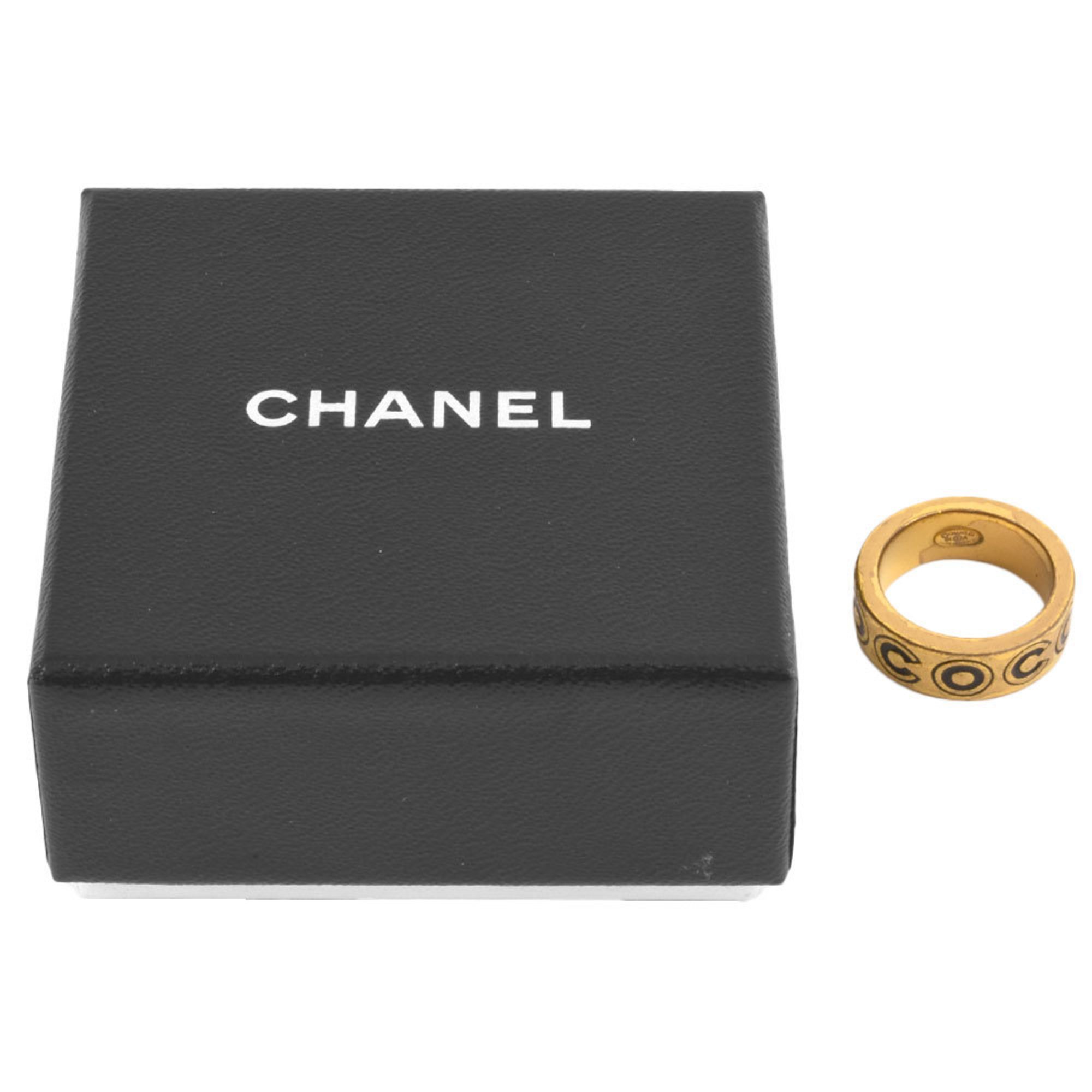 CHANEL 01A GP Women's Ring, Size 12