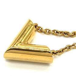 LOUIS VUITTON Louis Vuitton Necklace Essential V Gold GP 42cm M61083