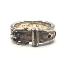 HERMES Hermes Santur Ring, Size 7, 4.9g, Silver AG925 Ring