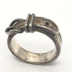 HERMES Hermes Santur Ring, Size 7, 4.9g, Silver AG925 Ring