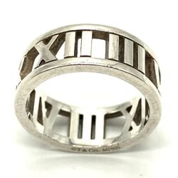 Tiffany & Co. Atlas Ring, Silver SV925, Size 8.5, Old