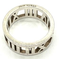 Tiffany & Co. Atlas Ring, Silver SV925, Size 8.5, Old