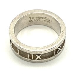 Tiffany & Co. Atlas Ring Silver SV925 Size 8.5 5.7g 1995 Old