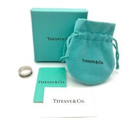 Tiffany & Co. Atlas Ring Silver SV925 Size 8.5 5.7g 1995 Old