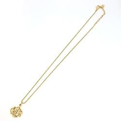 Christian Dior Gold Emblem Necklace