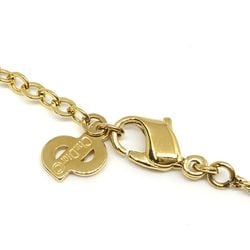 Christian Dior Gold Emblem Necklace