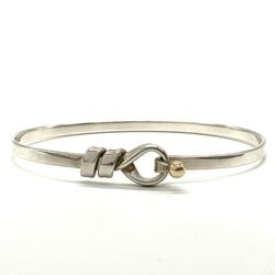 Tiffany & Co. Love Knot Bangle Yellow Gold Silver K18YG SV925 16.5cm Old