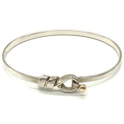 Tiffany & Co. Love Knot Bangle Yellow Gold Silver K18YG SV925 16.5cm Old