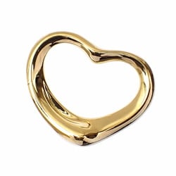 Tiffany Heart Pendant Top for Women, K18YG, 1.3g, 750, 18K Yellow Gold Head