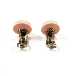 CHANEL Coco Mark Earrings Plastic Pink 05 C Stamp Women's