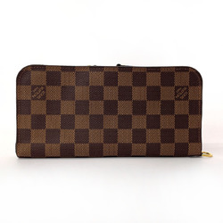 LOUIS VUITTON Louis Vuitton Portefeuille Ansolite N63071 Long Wallet Damier Brown Unisex