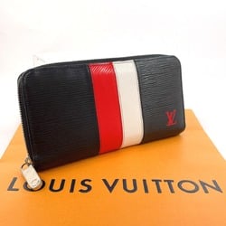 LOUIS VUITTON Louis Vuitton Zippy Wallet M62983 Long Epi Leather Black Men's