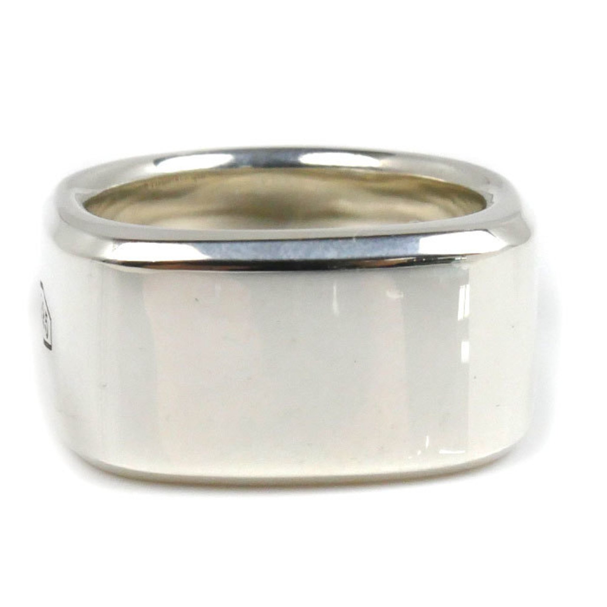 TIFFANY&Co. Tiffany 925 Silver Makers Signet Ring, Size 18, 21.7g, Unisex