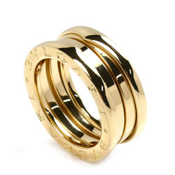 BVLGARI Bvlgari K18YG Yellow Gold B-ZERO1 3-Band Ring Size 10 51 10.0g Women's