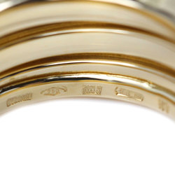 BVLGARI Bvlgari K18YG Yellow Gold B-ZERO1 3-Band Ring Size 10 51 10.0g Women's