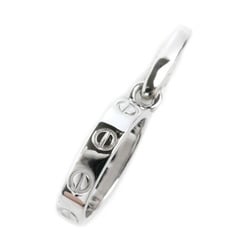 CARTIER Cartier K18WG White Gold Love Charm 2.2g Unisex