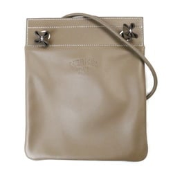 HERMES Hermes Sac Aline Shoulder Bag Etoupe Women's D Engraved