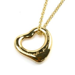 TIFFANY&Co. Tiffany K18YG Yellow Gold Heart Diamond Necklace 68119227 3.0g 40cm Women's