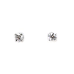 TIFFANY&Co. Tiffany Pt950 Platinum Stud Diamond Earrings 0.21ct/0.21ct 1.6g Women's