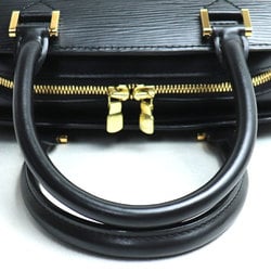 LOUIS VUITTON Louis Vuitton Pont Neuf Handbag Epi Black M52052 Women's