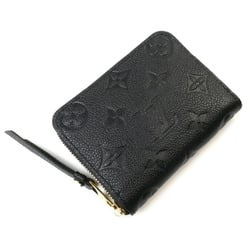 LOUIS VUITTON Louis Vuitton Zipper Coin Purse Case Monogram Empreinte Black M60574 Unisex