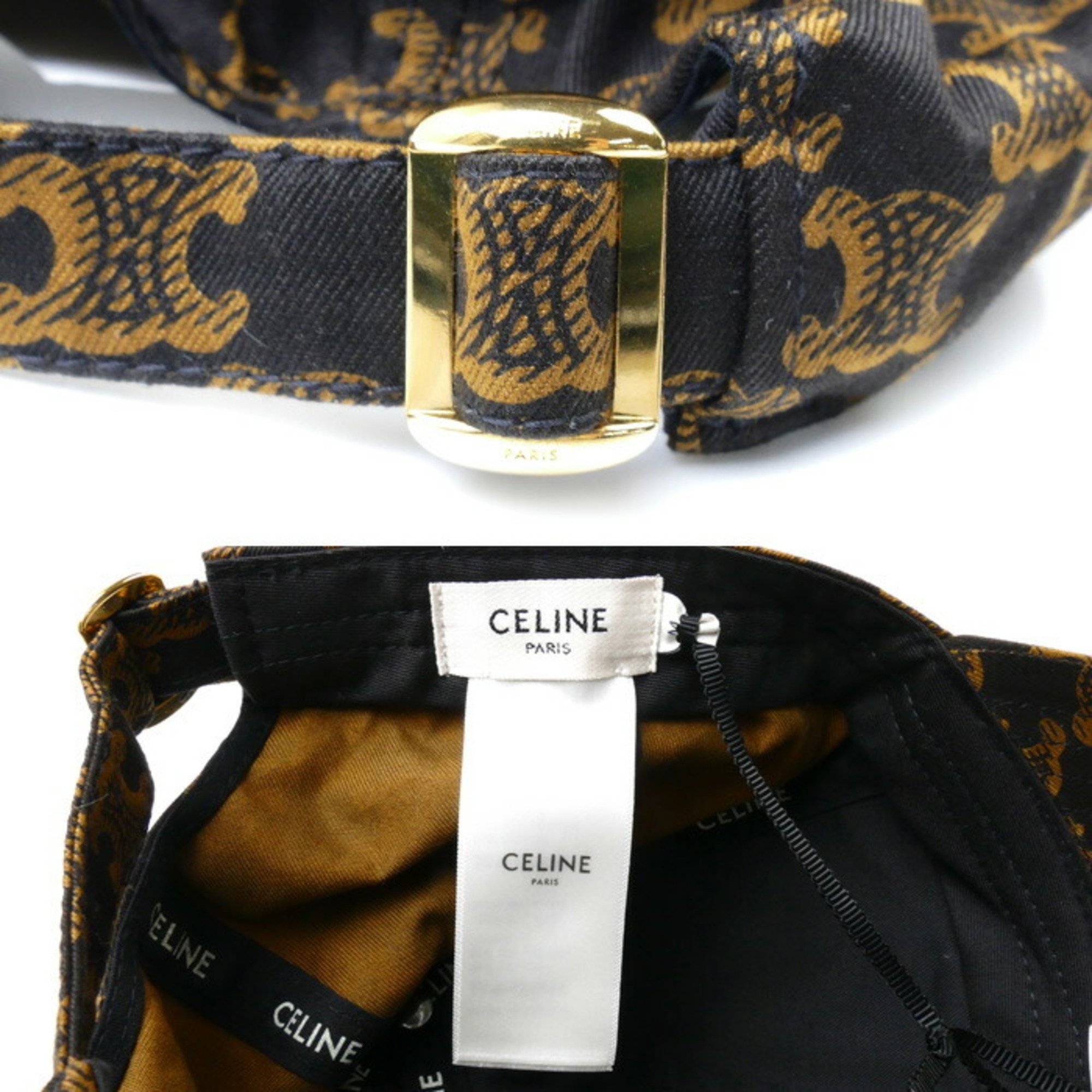 CELINE Triomphe Cap Brown 2AUA1731O.19MA.M Women's