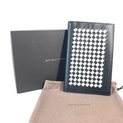 BOTTEGA VENETA Bottega Veneta Intrecciato Stationery Notebook Memo Pad Leather Men's Women's Black