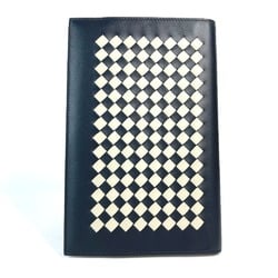 BOTTEGA VENETA Bottega Veneta Intrecciato Stationery Notebook Memo Pad Leather Men's Women's Black