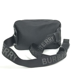 BURBERRY 8021089 Bicolor Belt Bag Waist Pouch Cross Body Nylon Men's Women's Black