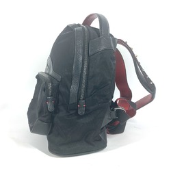 Christian Louboutin Star Studs Backpack Nylon Men's Black