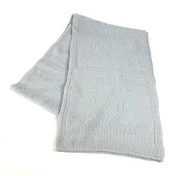 CHANEL Wool Scarf for Women, Light Blue