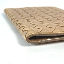 BOTTEGA VENETA Bottega Veneta Intrecciato Cover Stationery Passport Case Leather Men's Women's Beige