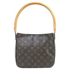 LOUIS VUITTON Louis Vuitton Looping MM Shoulder Bag Monogram Brown M51146 Women's