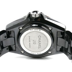 CHANEL J12 33mm 12PD Battery-operated Watch, Black, H5701, Women's