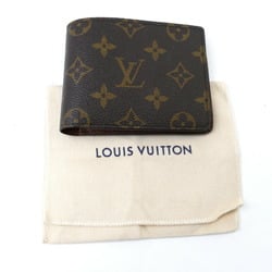 LOUIS VUITTON Louis Vuitton Portefeuille Multiple Bi-fold Wallet Monogram M60895 Men's