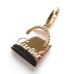 CARTIER K18PG Pink Gold Bag Charm 4.4g Pendant Top Unisex