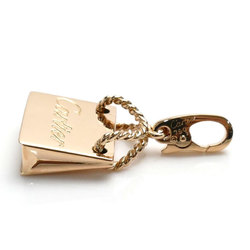 CARTIER K18PG Pink Gold Bag Charm 4.4g Pendant Top Unisex