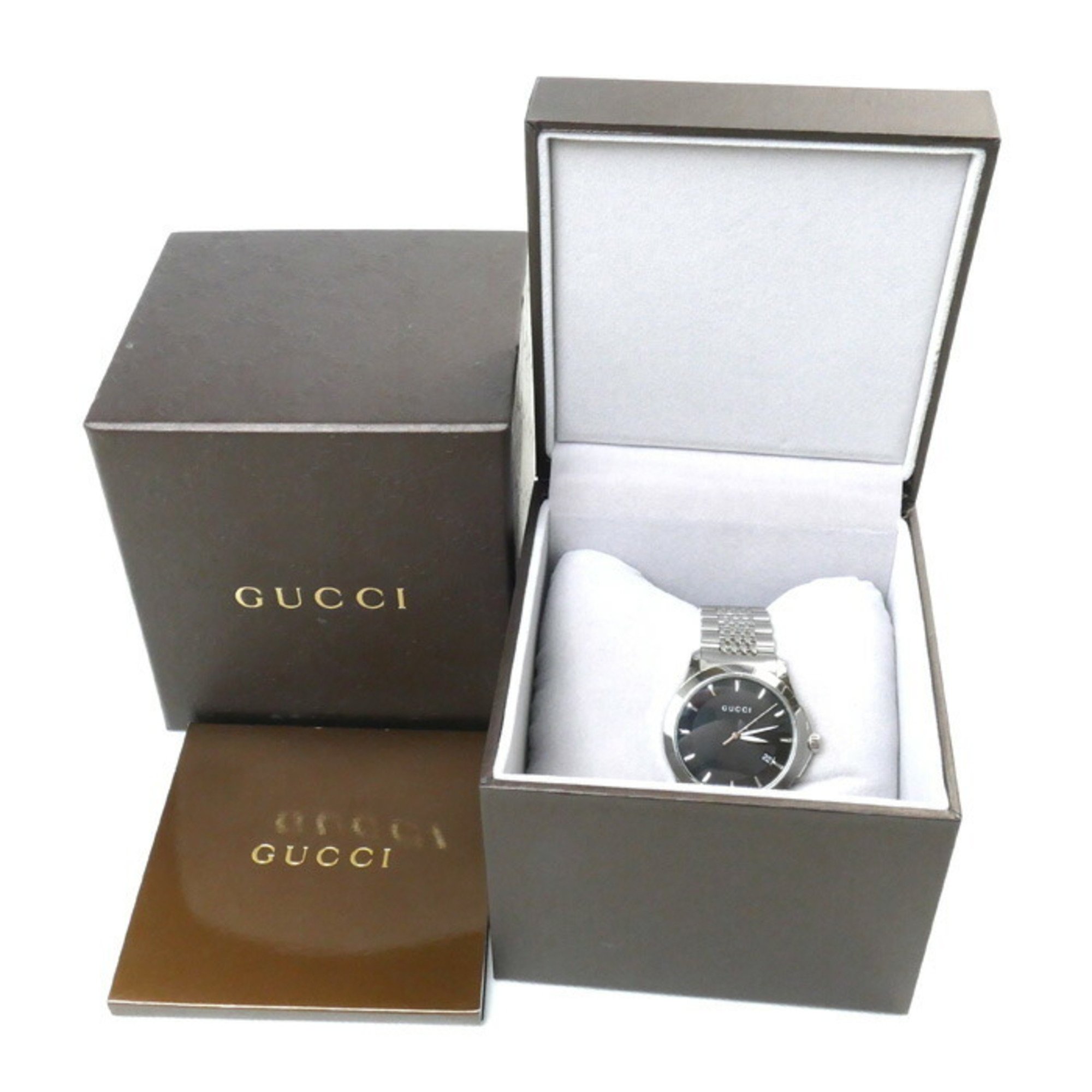 GUCCI G Timeless Battery-powered Watch YA126402 Men's