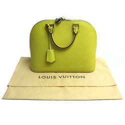 LOUIS VUITTON Louis Vuitton Alma Handbag Epi Vistache M40950 Women's